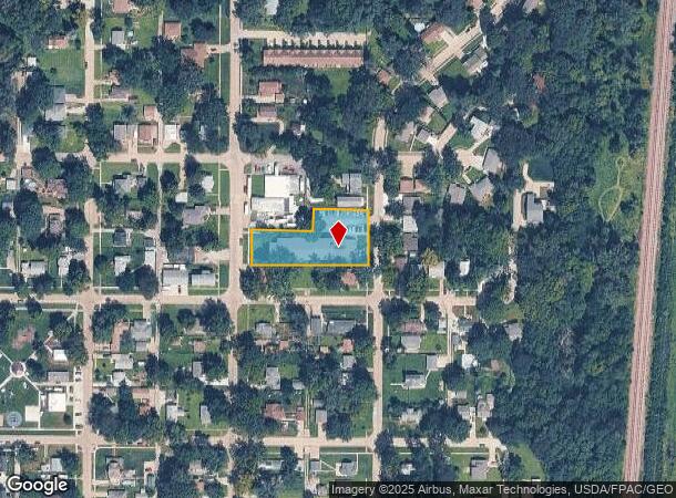 1808 Warren St, Bellevue, NE Parcel Map