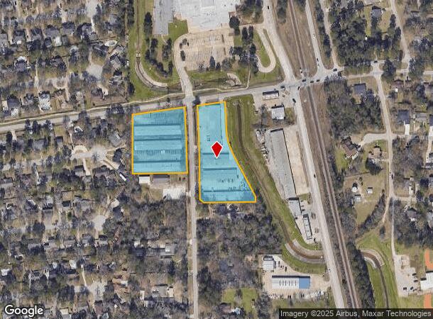  27350 Blueberry Hill Dr, Conroe, TX Parcel Map