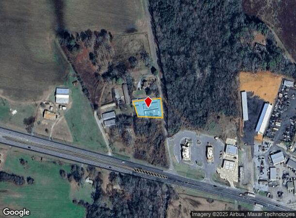  117 Brumbaugh Dr, Harpersville, AL Parcel Map