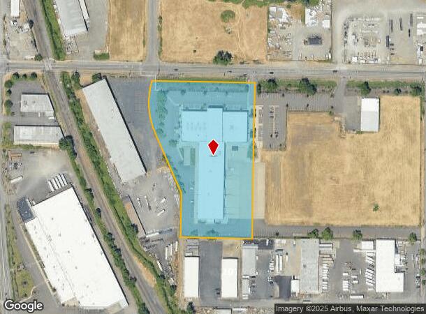1750 Mcgilchrist St Se, Salem, OR Parcel Map
