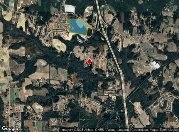  Woodall Dairy Rd, Benson, NC Parcel Map