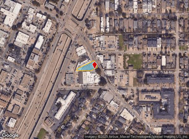 2923 N Henderson Ave, Dallas, TX Parcel Map