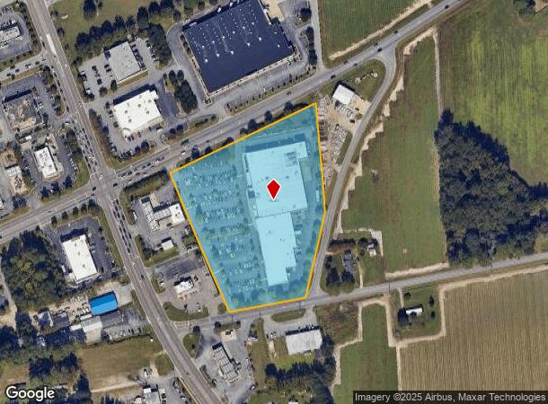  2120 E Fire Tower Rd, Greenville, NC Parcel Map