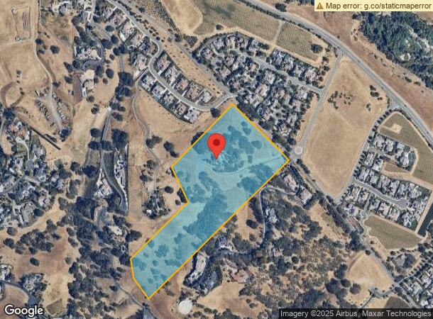  1 Brozosky Hill Ln, Pleasanton, CA Parcel Map