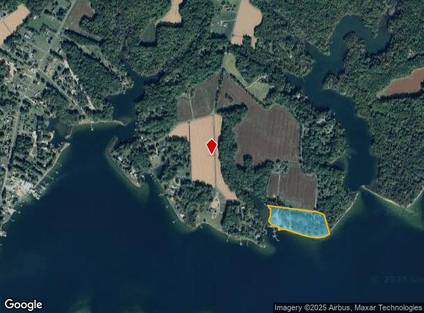  836 Horn Harbor Rd, Burgess, VA Parcel Map