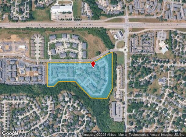 4101 W 24Th Pl, Lawrence, KS Parcel Map