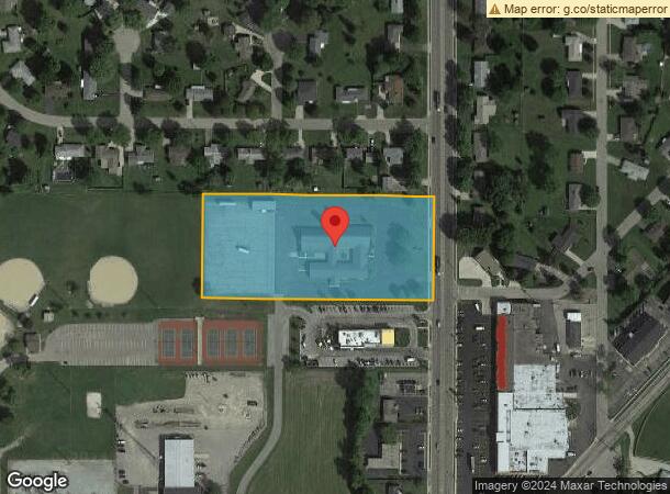  1407 N Barron St, Eaton, OH Parcel Map