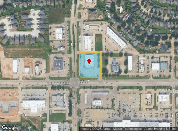 7010 Fry Rd, Cypress, TX Parcel Map