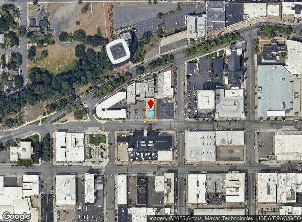  1214 W Sprague Ave, Spokane, WA Parcel Map