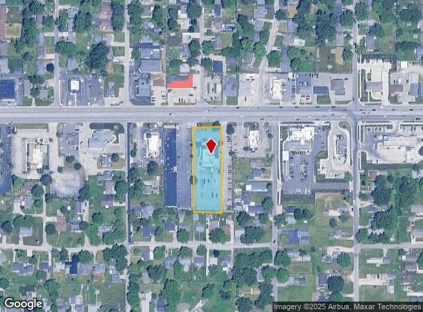  809 W Mcgalliard Rd, Muncie, IN Parcel Map
