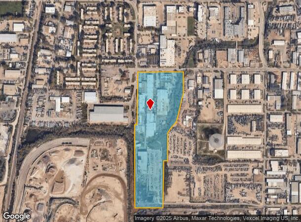  2108 Joe Field Rd, Dallas, TX Parcel Map