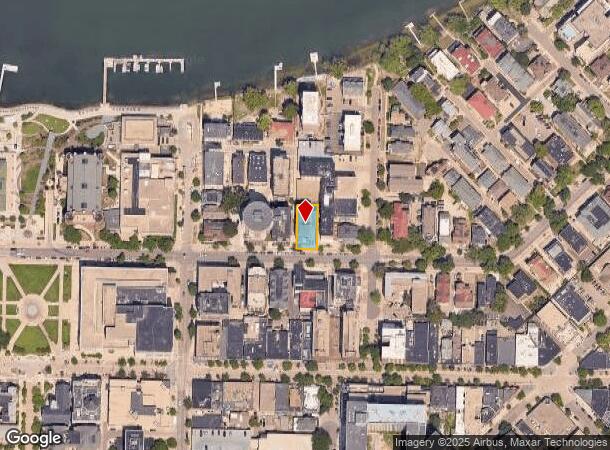 614 Langdon St, Madison, WI Parcel Map