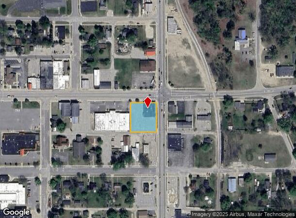 1198 E Wilcox Ave, White Cloud, MI Parcel Map