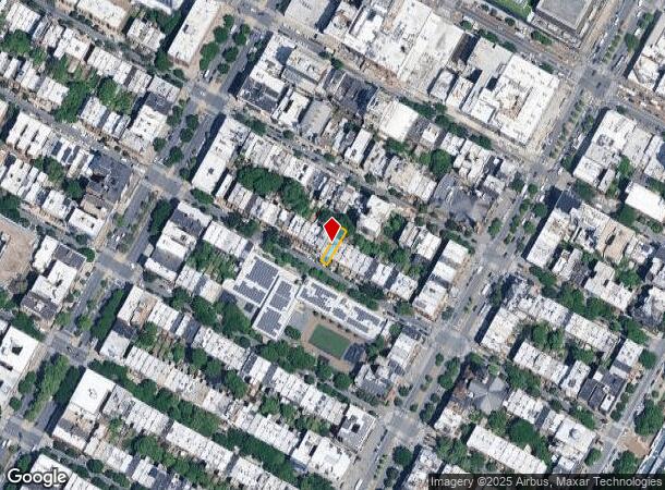  129 W 122Nd St, New York, NY Parcel Map