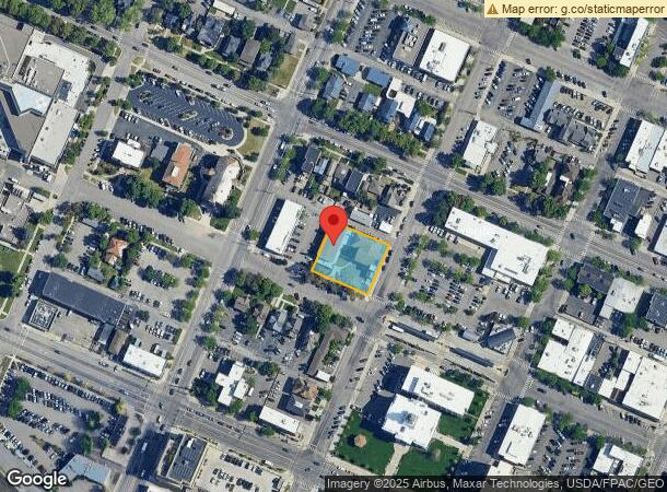  308 W Pine St, Missoula, MT Parcel Map