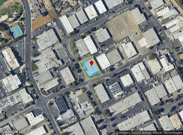  3459 Edward Ave, Santa Clara, CA Parcel Map