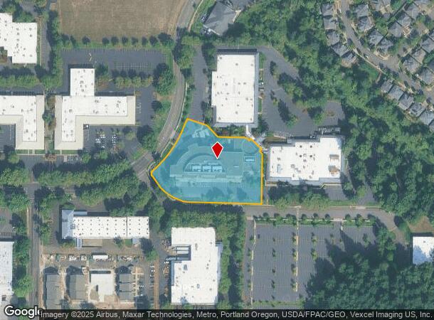  5505 Ne Moore Ct, Hillsboro, OR Parcel Map