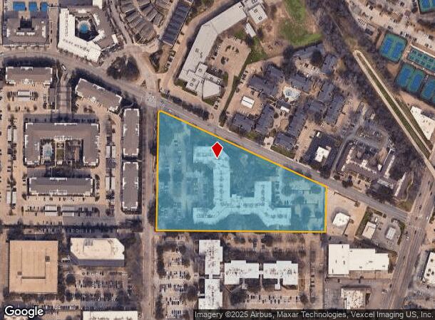 8330 Meadow Rd, Dallas, TX Parcel Map