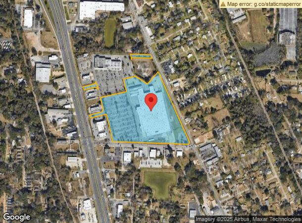  8970 Pensacola Blvd, Pensacola, FL Parcel Map