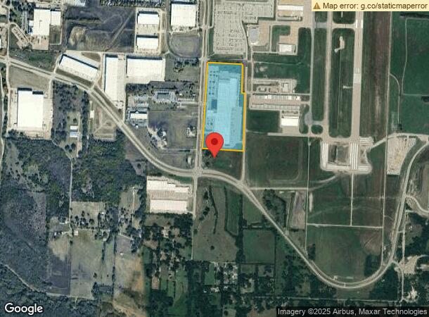  2151 S Airport Dr, Mckinney, TX Parcel Map