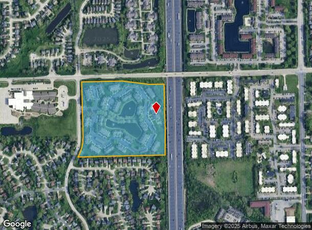 6612 Eagle Pointe Dr N, Indianapolis, IN Parcel Map