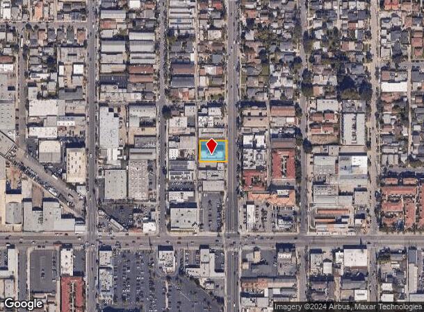  1355 Redondo Ave, Long Beach, CA Parcel Map