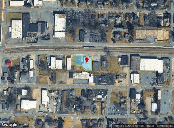  703 Main Ave Sw, Hickory, NC Parcel Map