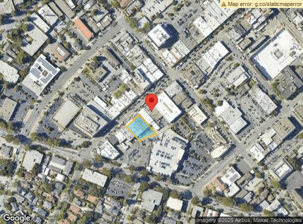  1435 Burlingame Ave, Burlingame, CA Parcel Map