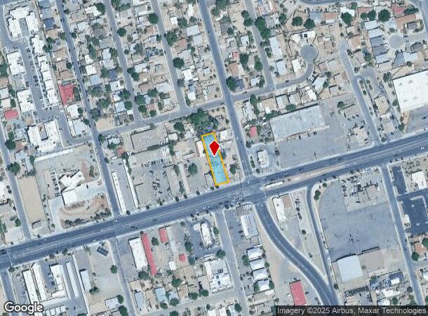  5425 Central Ave Nw, Albuquerque, NM Parcel Map