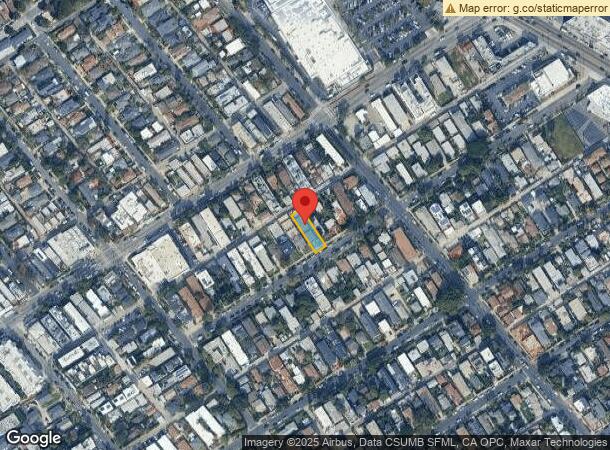  653 Flower Ave, Venice, CA Parcel Map