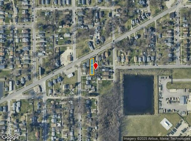  1774 Prairie Ave, South Bend, IN Parcel Map