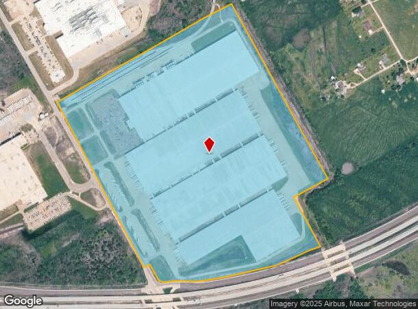  5200 Sterilite Dr, Ennis, TX Parcel Map