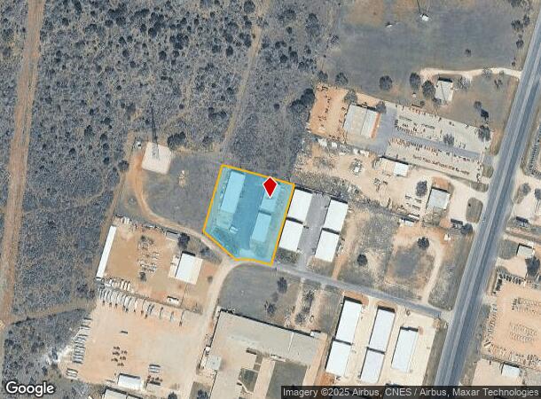 316 N Ridge Rd, Marble Falls, TX Parcel Map