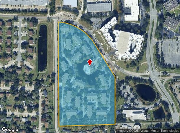 2913 Einstein Way, Orlando, FL Parcel Map