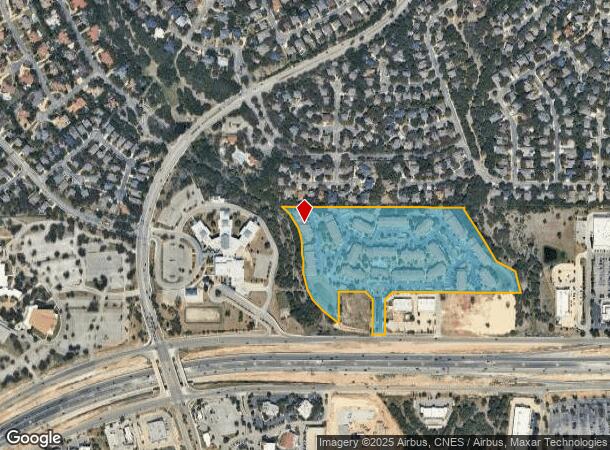 1703 N West Ave W, San Antonio, TX Parcel Map