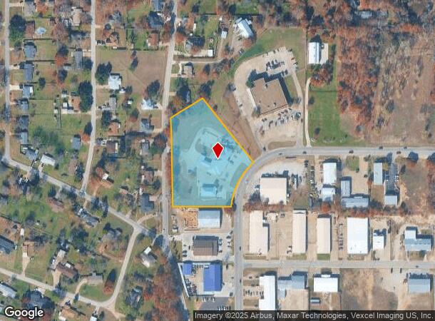 405 Commerce St, Azle, TX Parcel Map