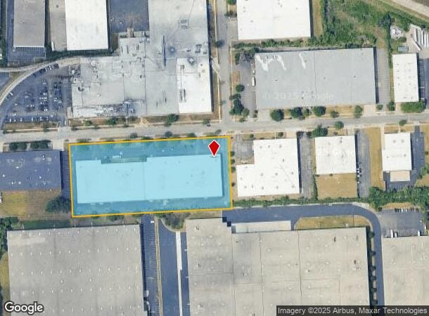  1400 Norwood Ave, Itasca, IL Parcel Map