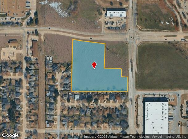  1700 E Bardin Rd, Arlington, TX Parcel Map