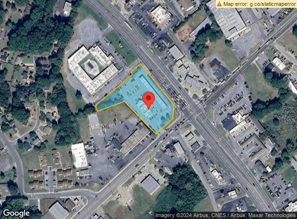  601 W Roosevelt Blvd, Monroe, NC Parcel Map