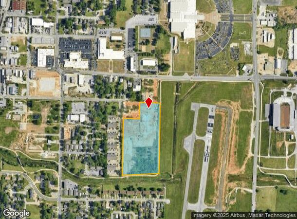  821 E Emma Ave, Springdale, AR Parcel Map