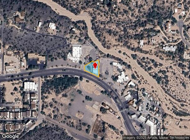 6718 E Cave Creek Rd, Cave Creek, AZ Parcel Map