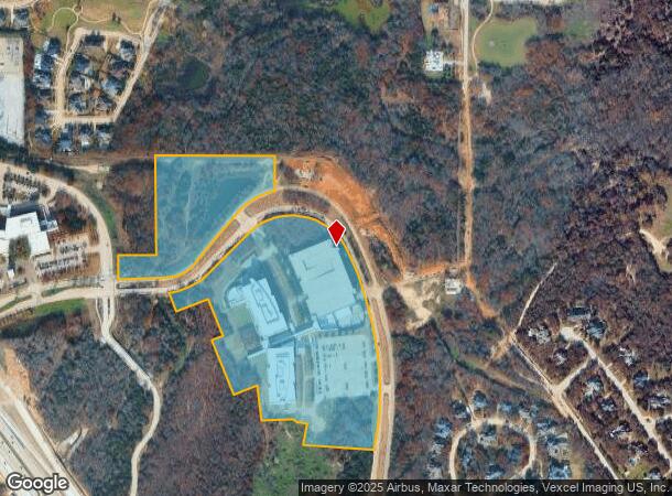 1600 W Kirkwood Blvd, TX Parcel Map