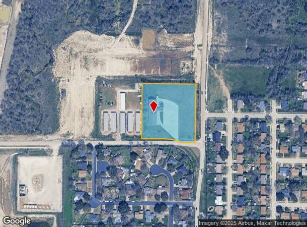  1400 Bean Dr, Crowley, TX Parcel Map
