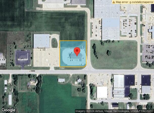  1001 Central Ave W, Clarion, IA Parcel Map