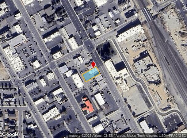 340 N Wenatchee Ave, Wenatchee, WA Parcel Map