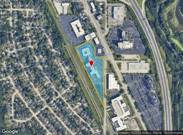  1000 Sunset Ridge Rd, Northbrook, IL Parcel Map