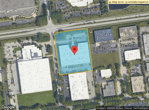  611-615 Enterprise St, Aurora, IL Parcel Map