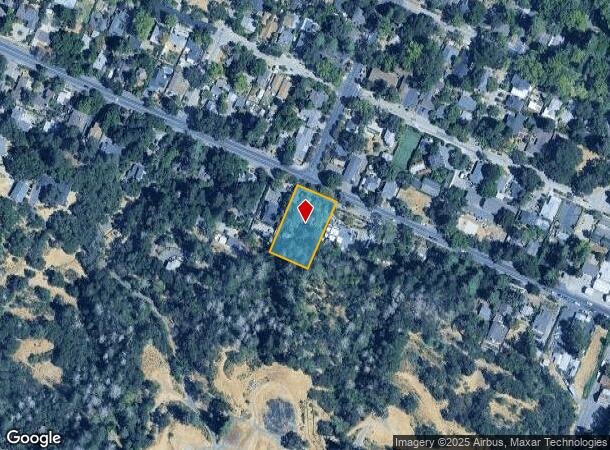 1423 Foothill Blvd, Calistoga, CA Parcel Map