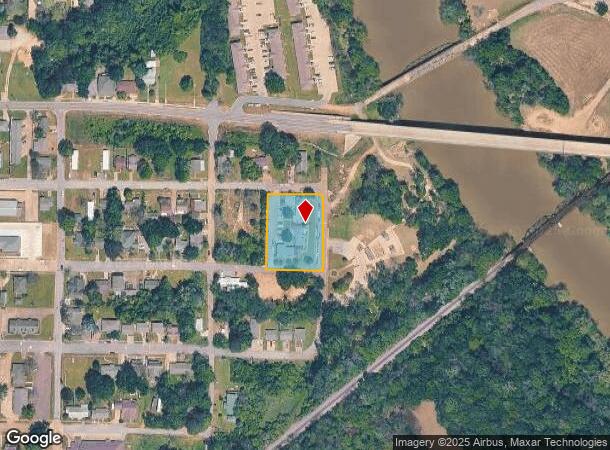 201 S 1St St, Arkadelphia, AR Parcel Map
