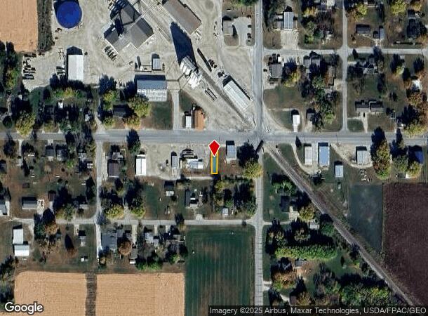 107 W Front St, Clare, IA Parcel Map